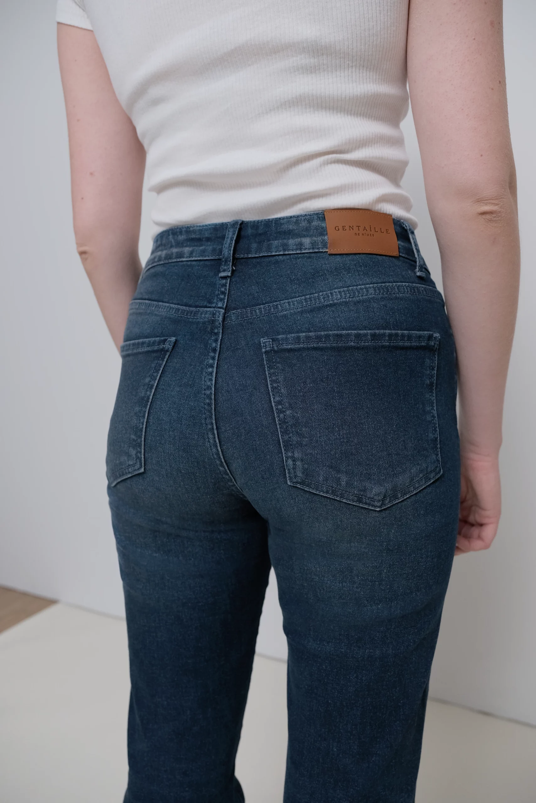 a person wearing jeans